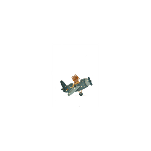 Lampa LITTLE LIGHTS Aeroplan, Denim Blue [ps:6dfba550-a792-493d-84de-ddaa928d6286]