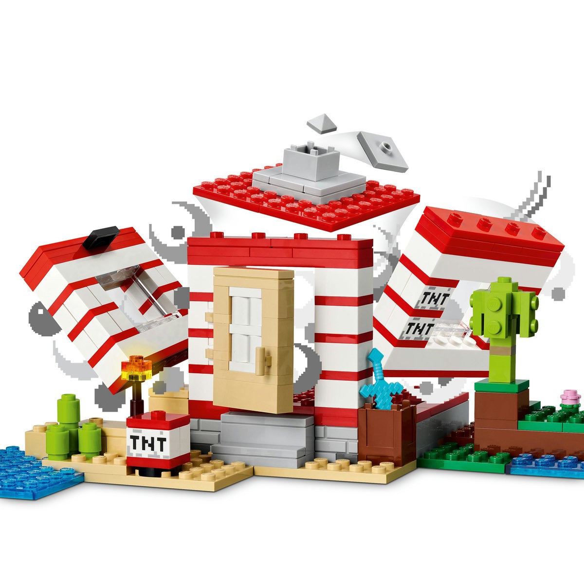 LEGO MINECRAFT CASA TNT DIN JUNGLA 21275 - Imagine 8 [ps:2e900614-0d1f-4edb-a703-285e27ab862c]