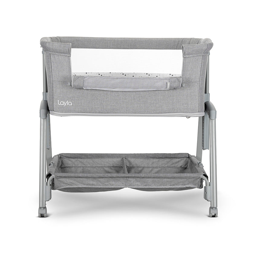 Pătuț Co-Sleeper Lorelli Layla 2 în 1, Black | infant.ro - Grey (6) [ps:5234d687-1109-4487-9085-c5698dd591c9]