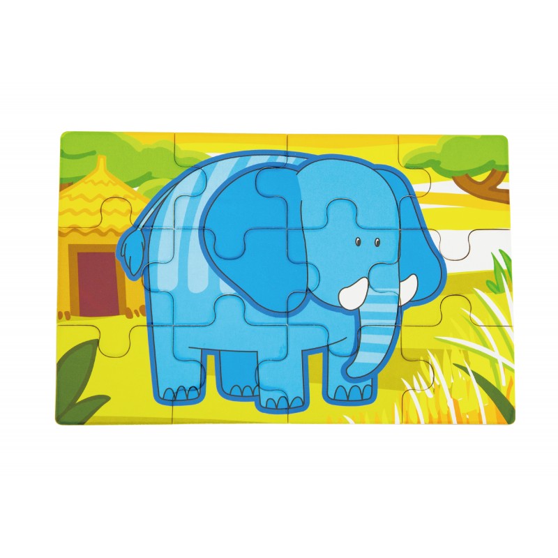 Puzzle conectabil 4 in 1 - Jungla, Viga [ps:c2618c5c-1261-4d33-a1f3-1dbd1d4510ee]
