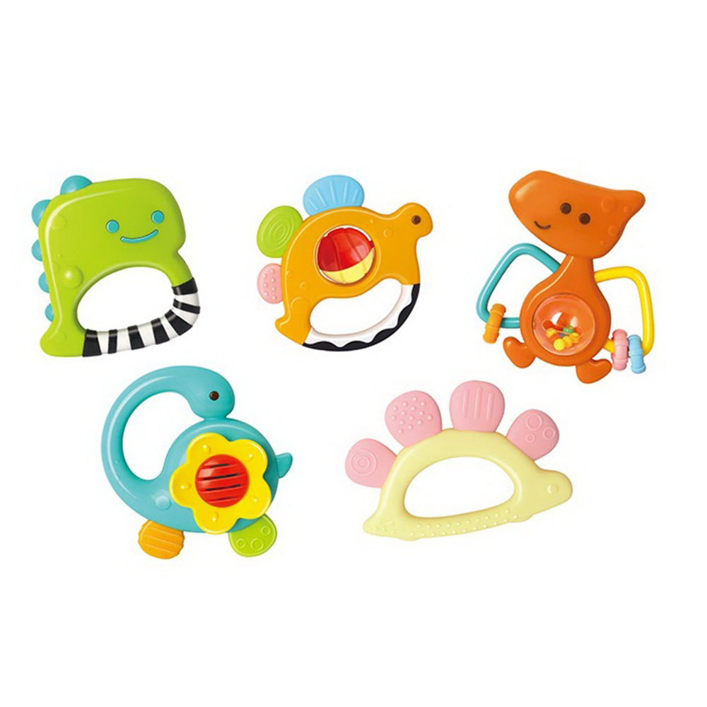 SET 5 ZORNAITORI DINOZAURI MULTICOLORI Jucarii Bebe - Imagine 2 [ps:e202ce96-ee9b-4a7d-905c-cf7d3d31f044]