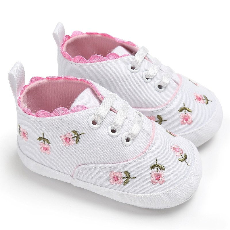 Botosei bebelusi Drool (Culoare: Roz, Marime: 1) - Alb