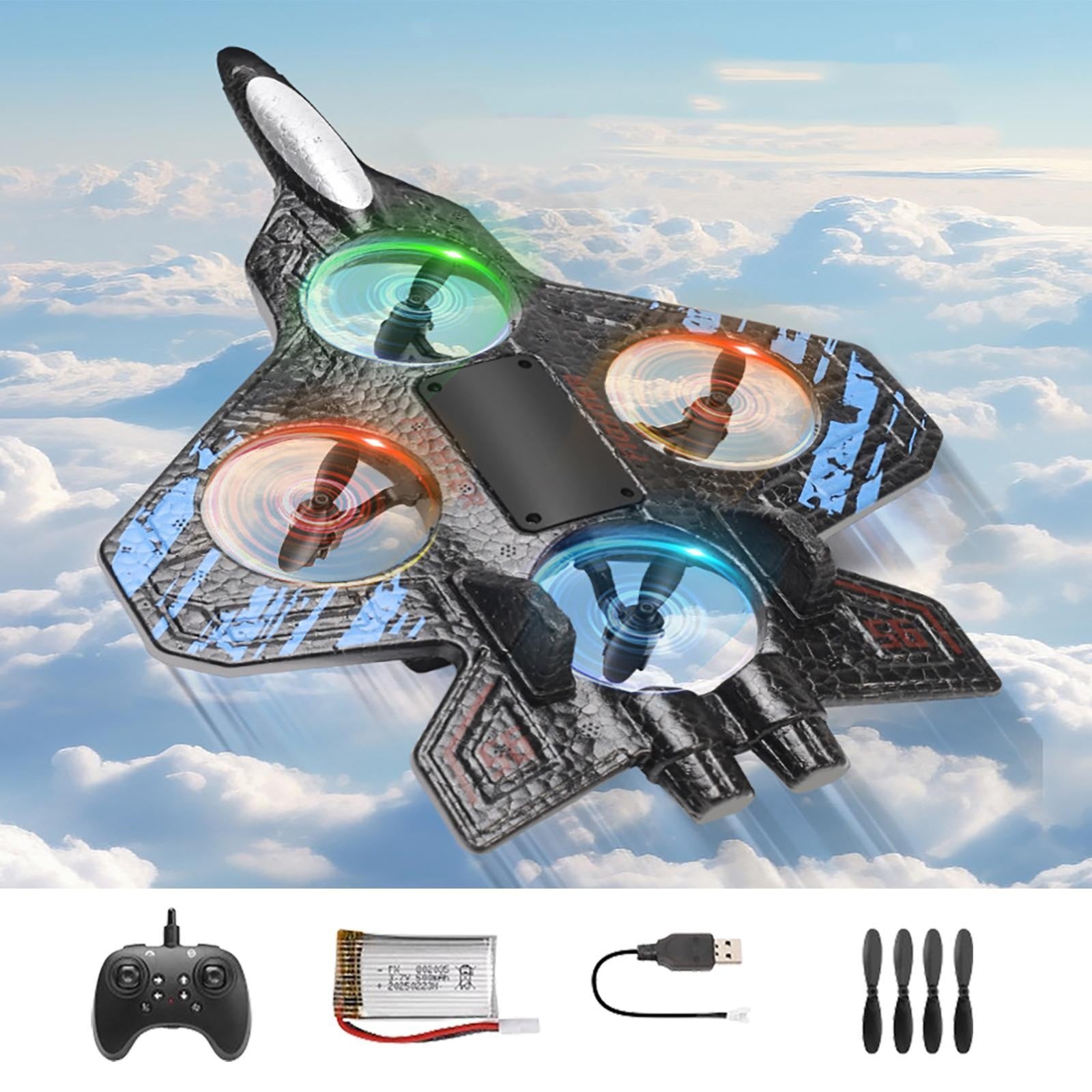 Avion de Luptă cu Telecomandă Flippy, EVA, Rotire 360° - Default Title (6) [ps:16b050bd-607e-449c-895c-2cedcbdaafb9]