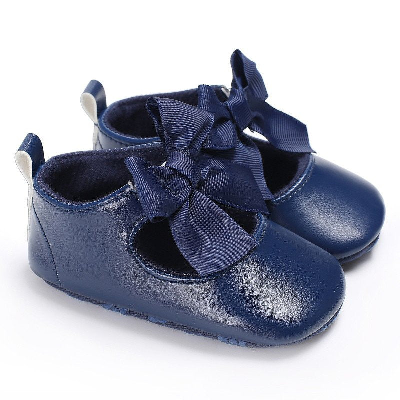 Pantofiori cu fundita Drool (Culoare: Auriu, Marime: 12-18 Luni) [ps:af383127-fc67-4f85-91f2-6f452b0c0c59]