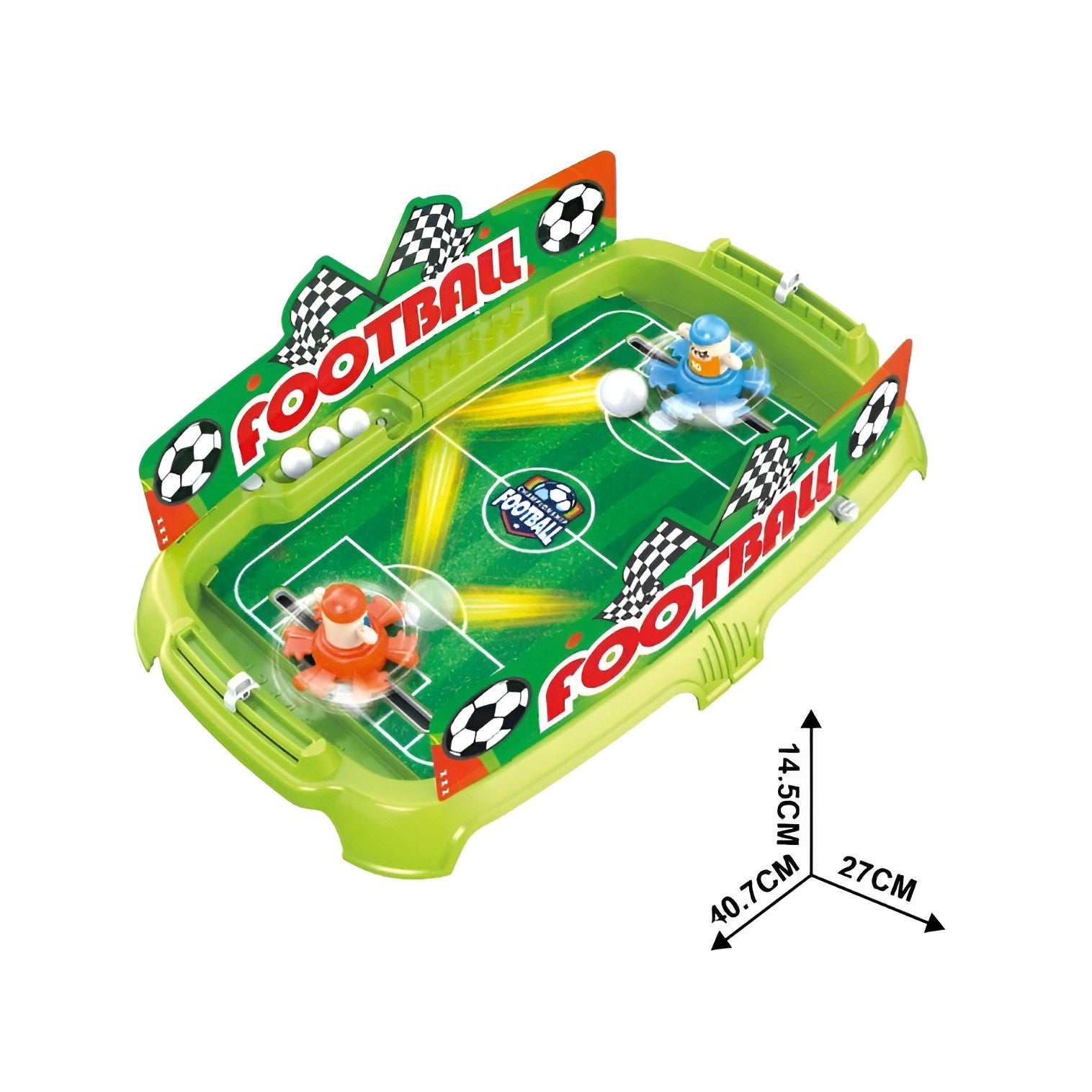 Joc de Masa Fotbal Interactiv Flippy, Verde, 4 Mingi - Fotbal (6) [ps:d41f4d6b-de19-4e50-ad07-fe98630452ba]