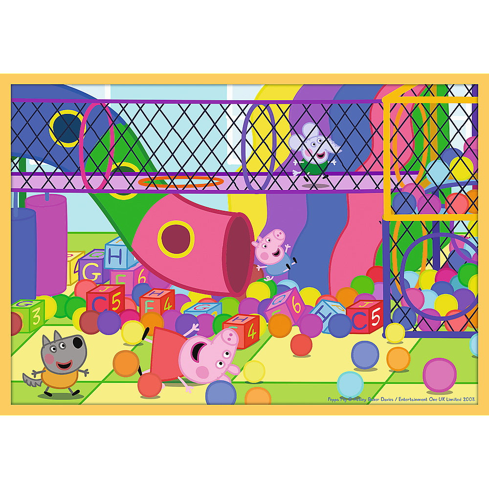 PUZZLE TREFL 10IN1 INTALNESTE-O PE PEPPA PIG - Imagine 6