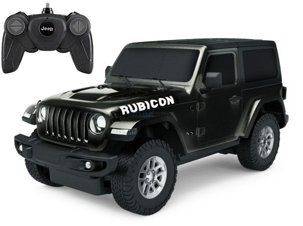 MASINA CU TELECOMANDA JEEP WRANGLER JL NEGRU SCARA 1 LA - Negru (6) [ps:f35e04b9-03e8-4387-b017-d6496ed81cc8]