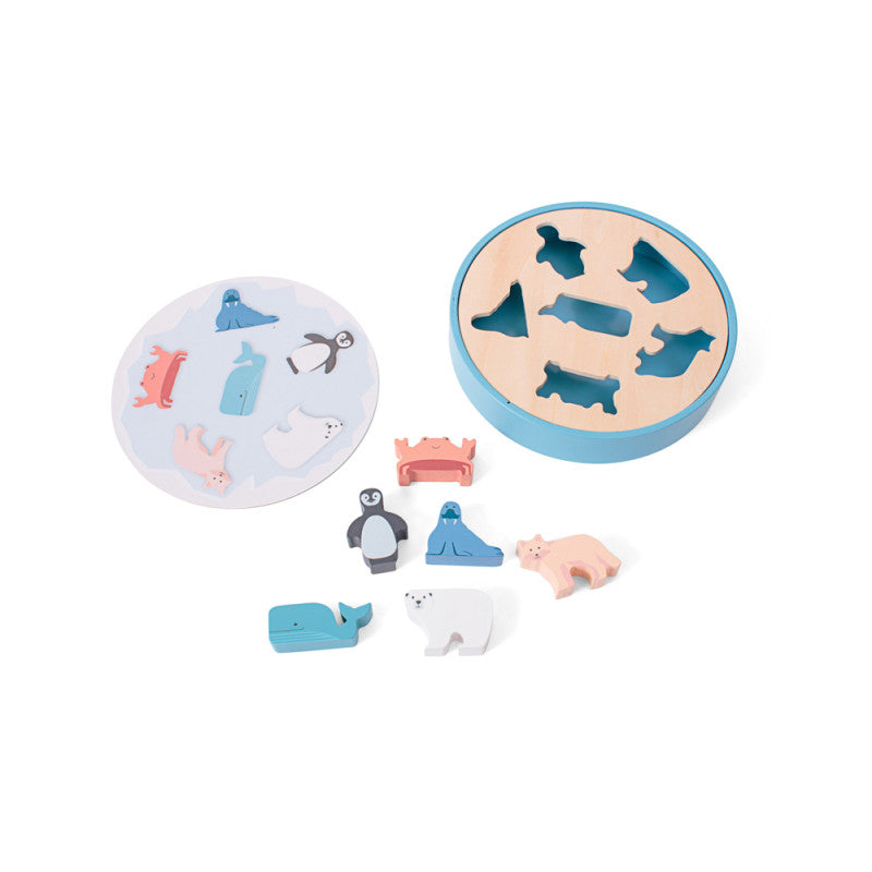 Sortator de forme Animale Arctice, BS Toys [ps:58c613db-e1f5-4379-bfbb-2f1c30e5f69c]