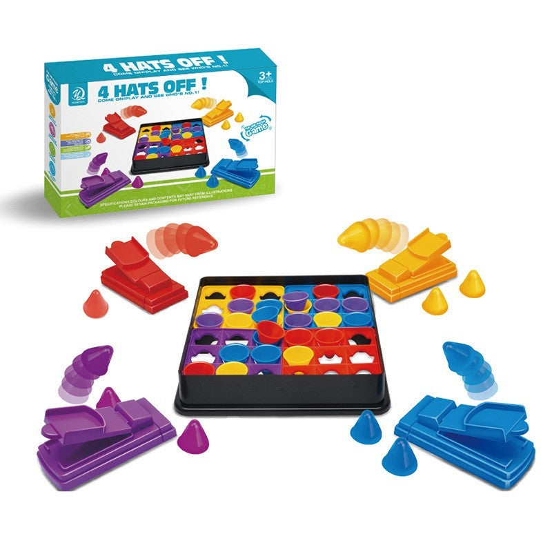 Joc Interactiv Flippy 4 Hats Off, Figurine Pălării, +3 Ani - Default Title (6) [ps:431414f6-867f-4250-8744-9d9f7d9bd93f]