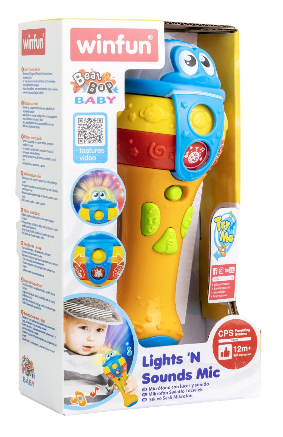 WINFUN MICROFON CU SUNETE SI LUMINI - Imagine 6