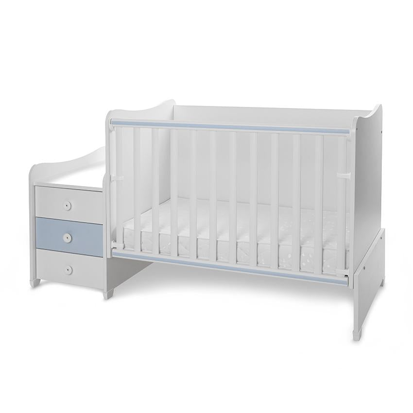 Mobilier Multifuncțional Lorelli Maxi Plus, Trio White Oak - White Baby Blue (6) [ps:f0713650-396d-47e7-b10c-957131db0ca4]