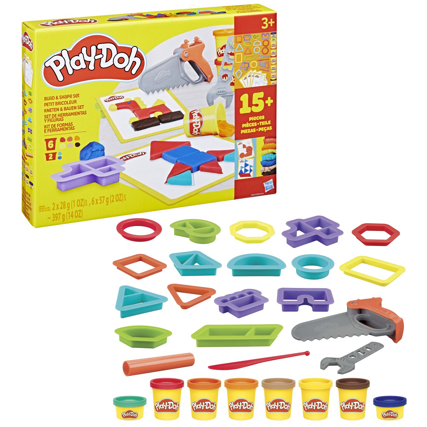 PLAY DOH SET DE JOACA CONSTRUCTIE SI MODELARE Hasbro - Imagine 3 [ps:931afae2-a4b9-4d9f-af65-3ebe3f277a07]