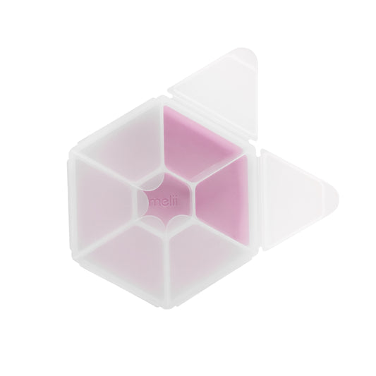 CUTIE SNACK HEXAGON SNACKLE 6 COMPARTMENTE, MELII, PINK - Imagine 6