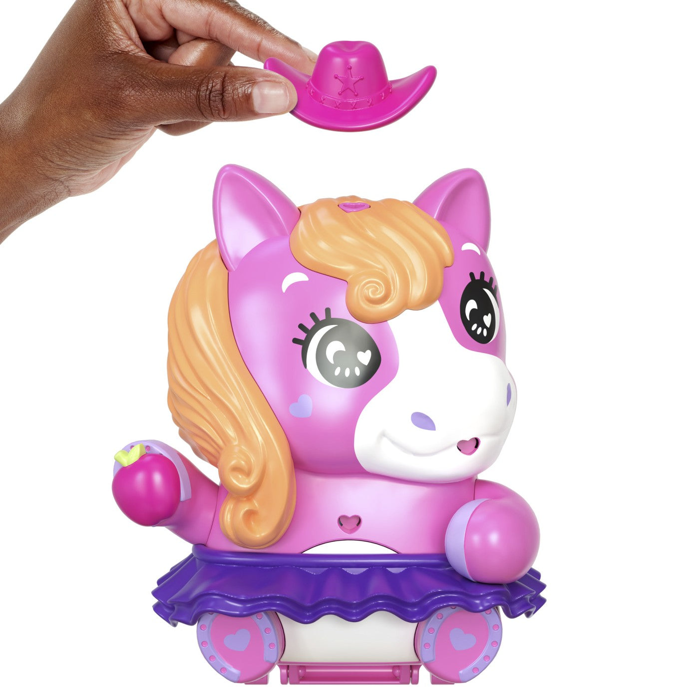 POLLY POCKET SET GENTUTA ANIMALUT PONEI LA RODEO CU - Imagine 10 [ps:55adc6be-6a0e-4464-b3e5-31757625620d]