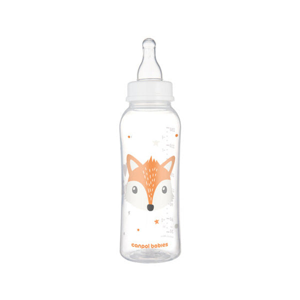 Canpol Babies Biberon Cu Gat Ingust 250ml Pp Cute - Imagine 5 [ps:7d95f747-cc39-4757-a30d-86ce27bc05d5]