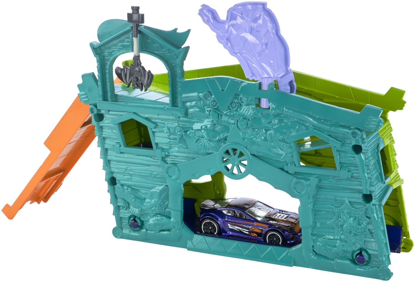 HOT WHEELS CITY SET DE JOACA GARAJUL FANTOMA Mattel - Default Title (6) [ps:e4042fd8-b247-4af4-8c9a-195a7b448532]