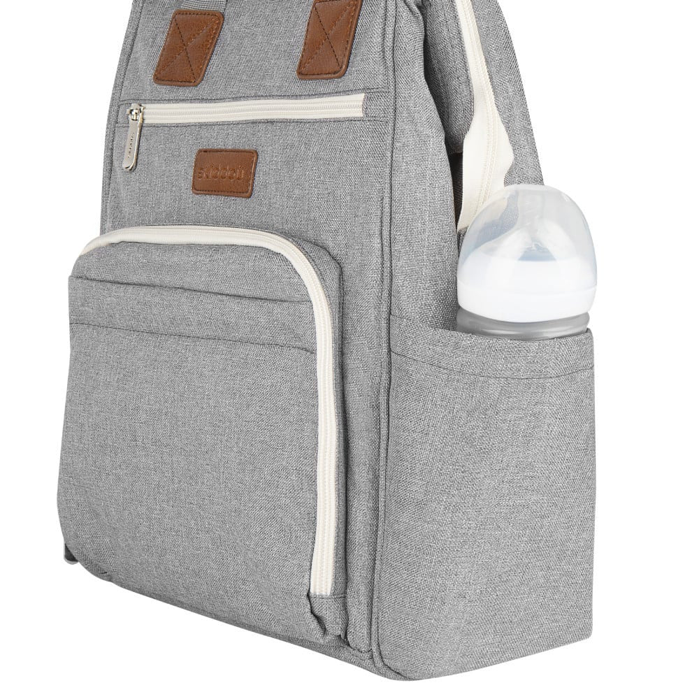 Rucsac multifunctional mamici Skiddou Astrid, Normandic - Gri