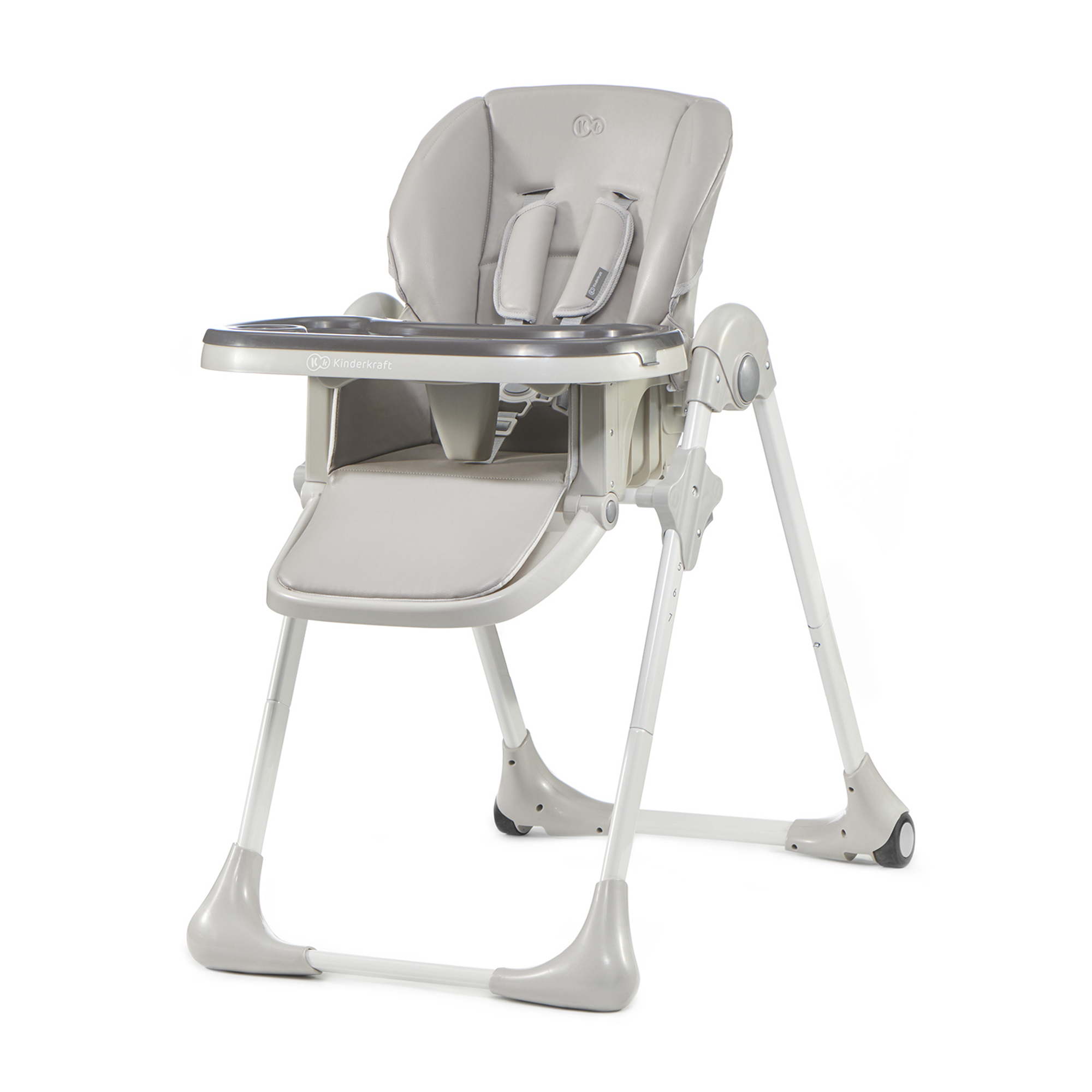 SCAUN DE MASA KINDERKRAFT YUMMY PLIABIL, MULTICOLOR - Gri