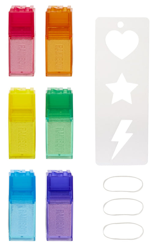 RAINBOW HIGH WATERCOLOR CREATE PAPUSA OCHI CAPRUI MGA - Imagine 7