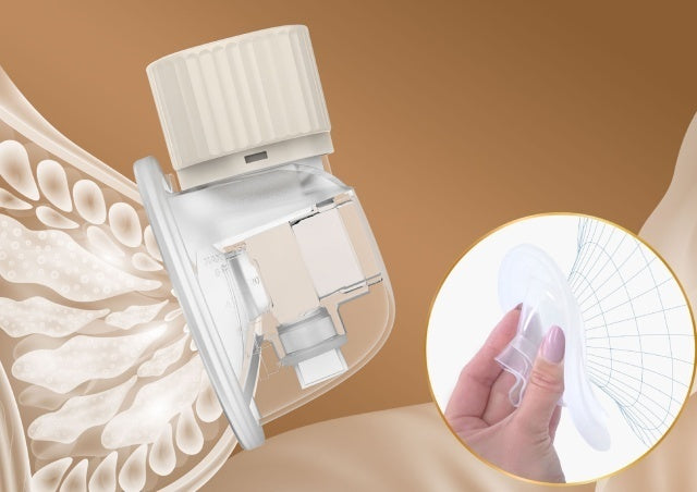 Neno Vento Twin – pompă de sân electrică wireless, cu - Imagine 7