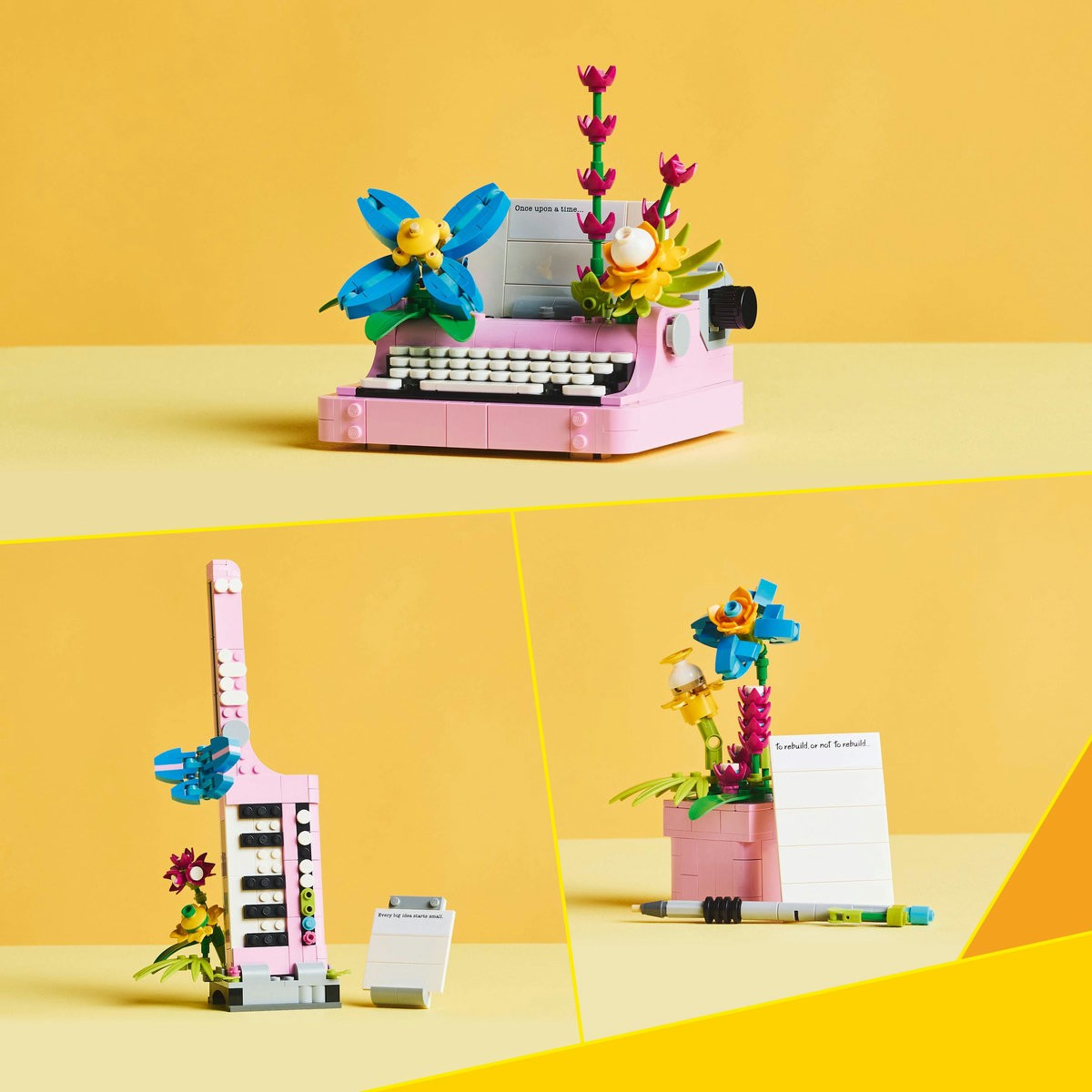 LEGO CREATOR MASINA DE SCRIS CU FLORI 31169 - Imagine 7