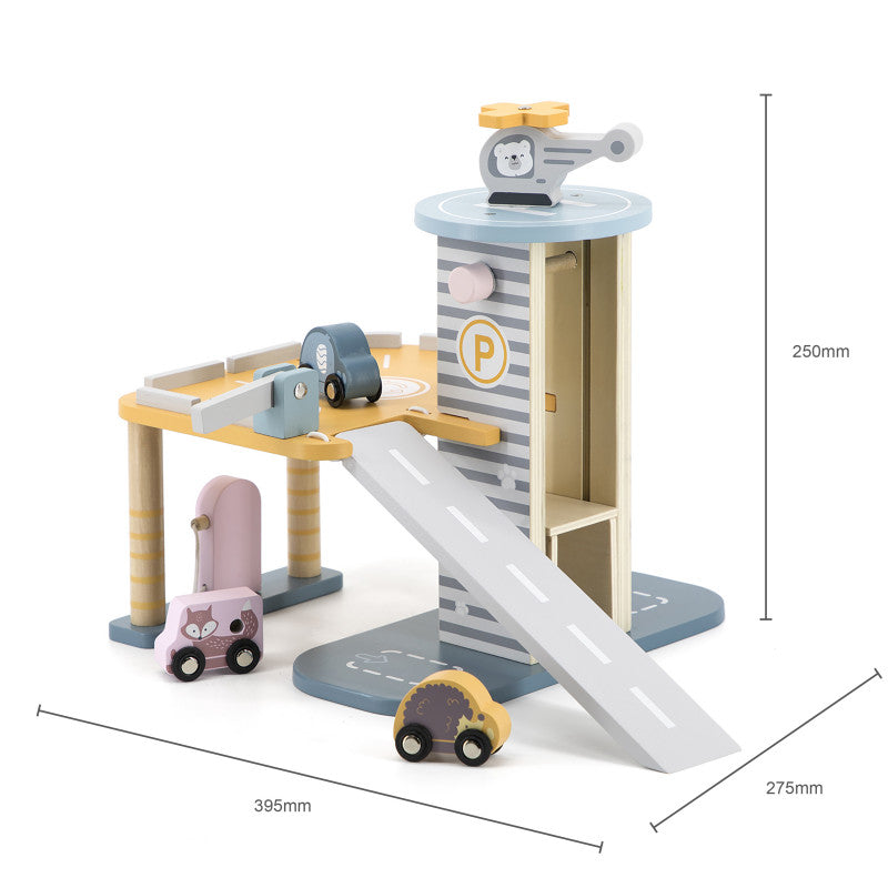 Statie de benzina cu parcare, lift si heliport, PolarB Viga [ps:4a25bbcd-d700-4c89-a790-2c6bdbe0ccd2]