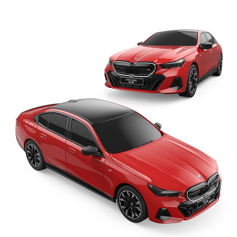 MASINA CU TELECOMANDA BMW I5 ROSU SCARA 1 LA 24 Rastar - Roșu (7) [ps:b5678eb1-87cb-4fd0-a27a-15fc87aa94ae]