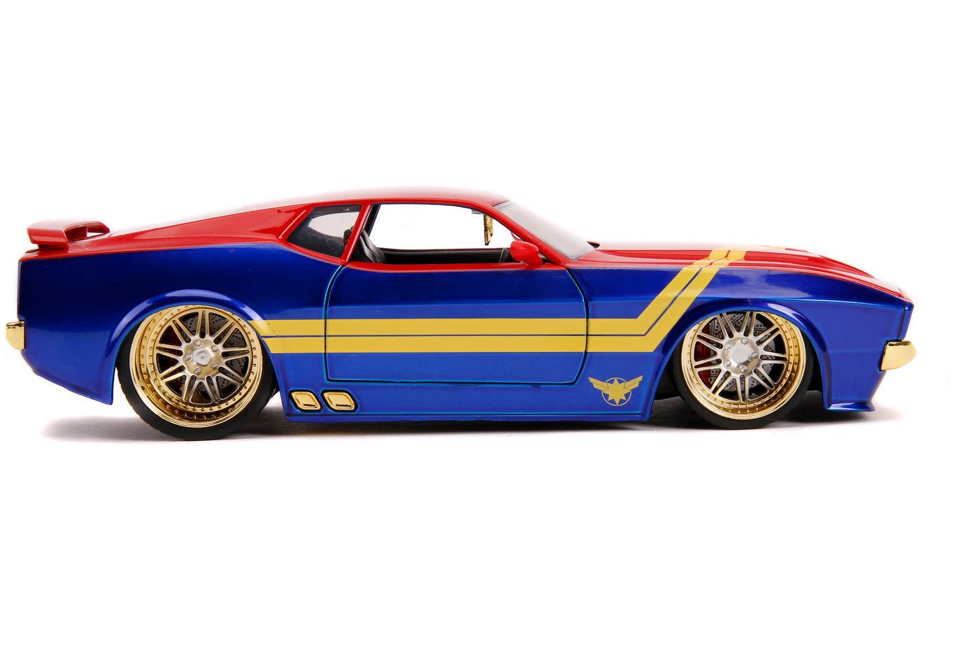 MASINUTA METALICA CAPTAIN MARVEL 1973 FORD MUSTANG MACH - Imagine 4 [ps:f8742340-64f5-4f24-934f-ff08e31b295d]
