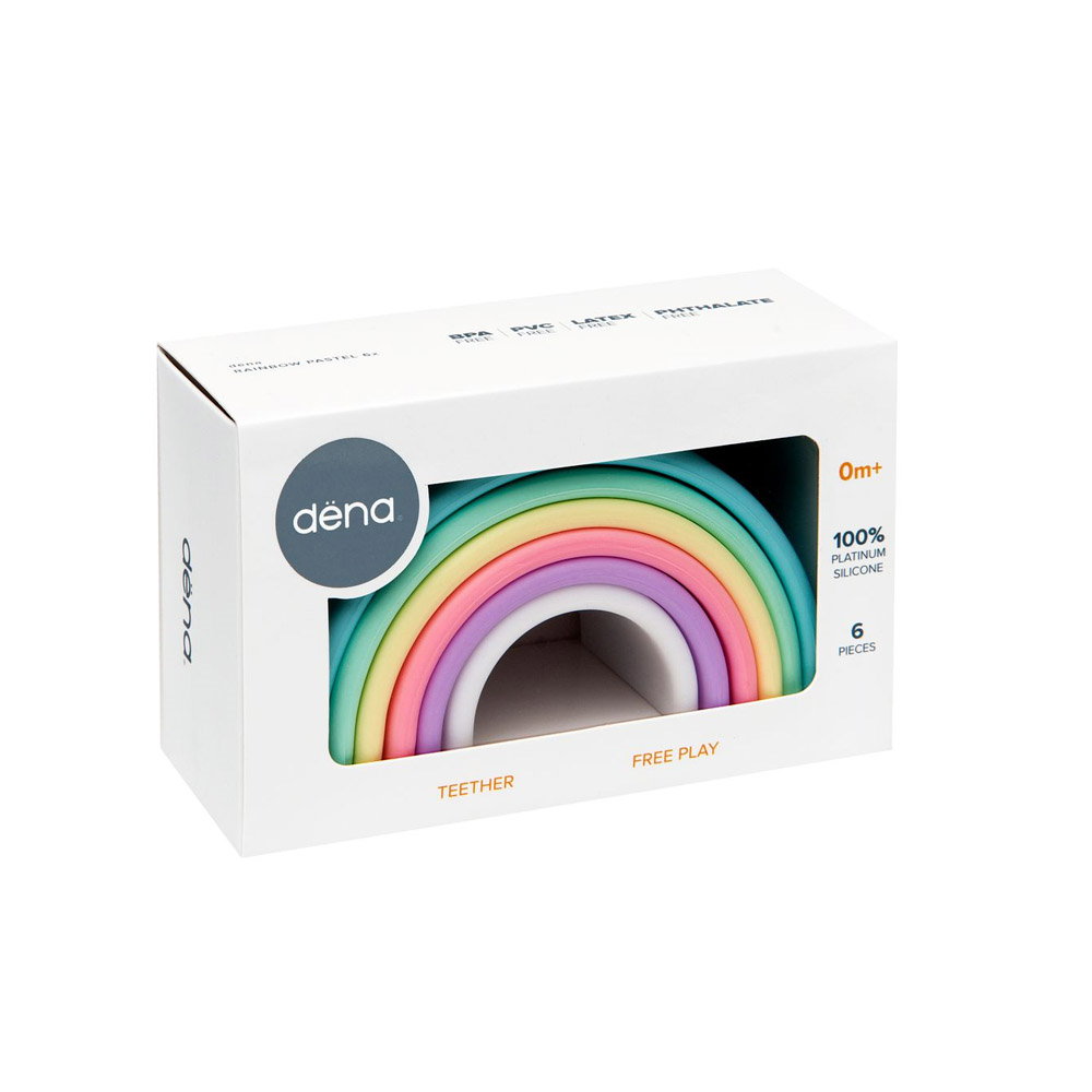 Rainbow Dena Toys - Joc Montessori de Stivuire, 6 Piese - 6 (7) [ps:8d072f5a-e6cc-4be0-8aa0-d29b40a2bdc4]