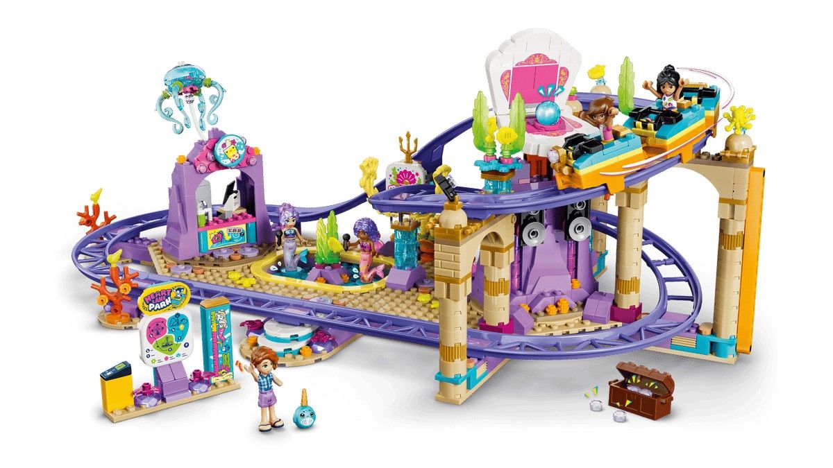 LEGO Friends Roller Coaster cu Sirene 42703 - Set - Default Title (7) [ps:b2b8fd69-3121-4368-87d2-cd55bc937734]