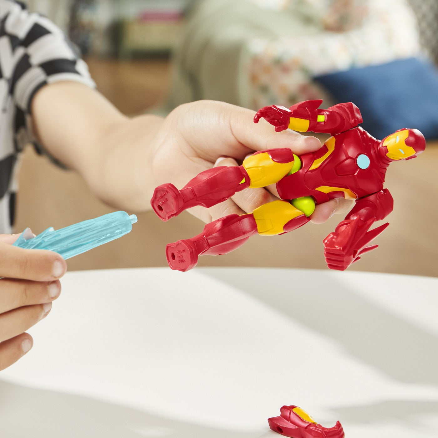 MARVEL AVENGERS MIX MASHERS FIGURINA IRON MAN 12CM - Imagine 4 [ps:4f344d49-7372-422d-b374-7431972e89f0]