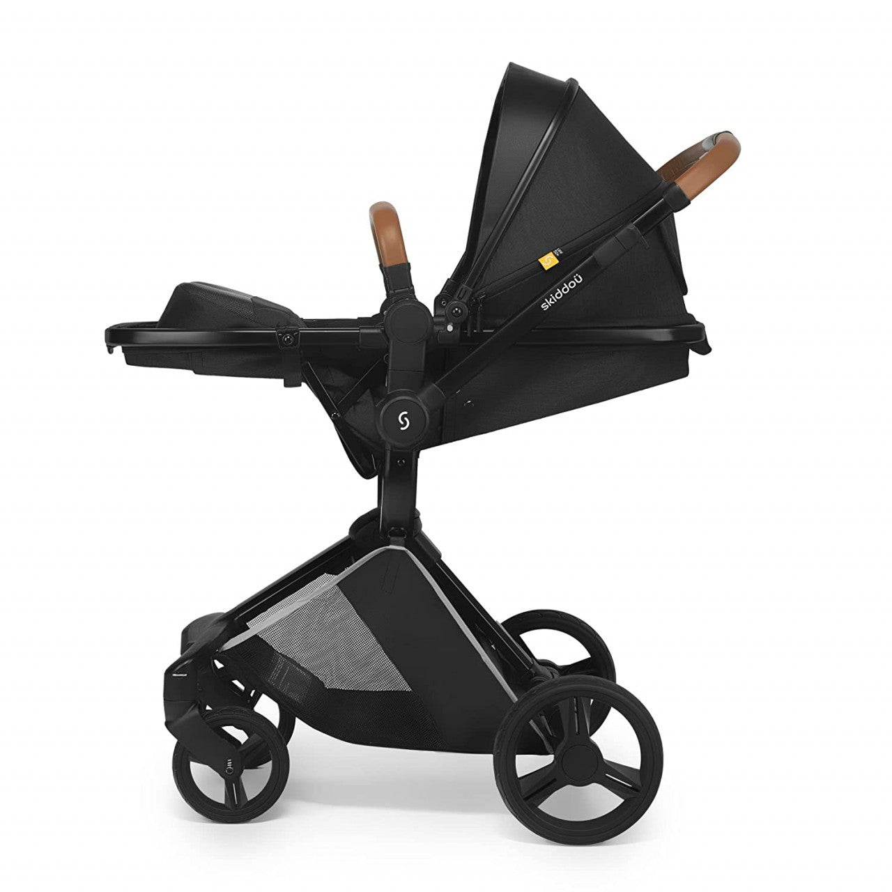 Carucior transformabil 2 in 1 Skiddou Nasjo Normandic - Negru [ps:b6693c04-07db-4cc9-b055-e5677d234f2c]