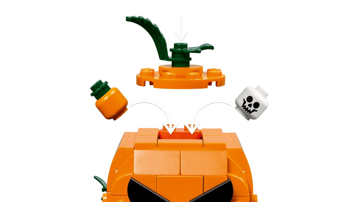 LEGO Camioneta cu Dovleac Sculptat 40822 | Set Construcție - Default Title (7) [ps:8aab7ab6-947a-4bd8-bc80-561d7b48aa6e]