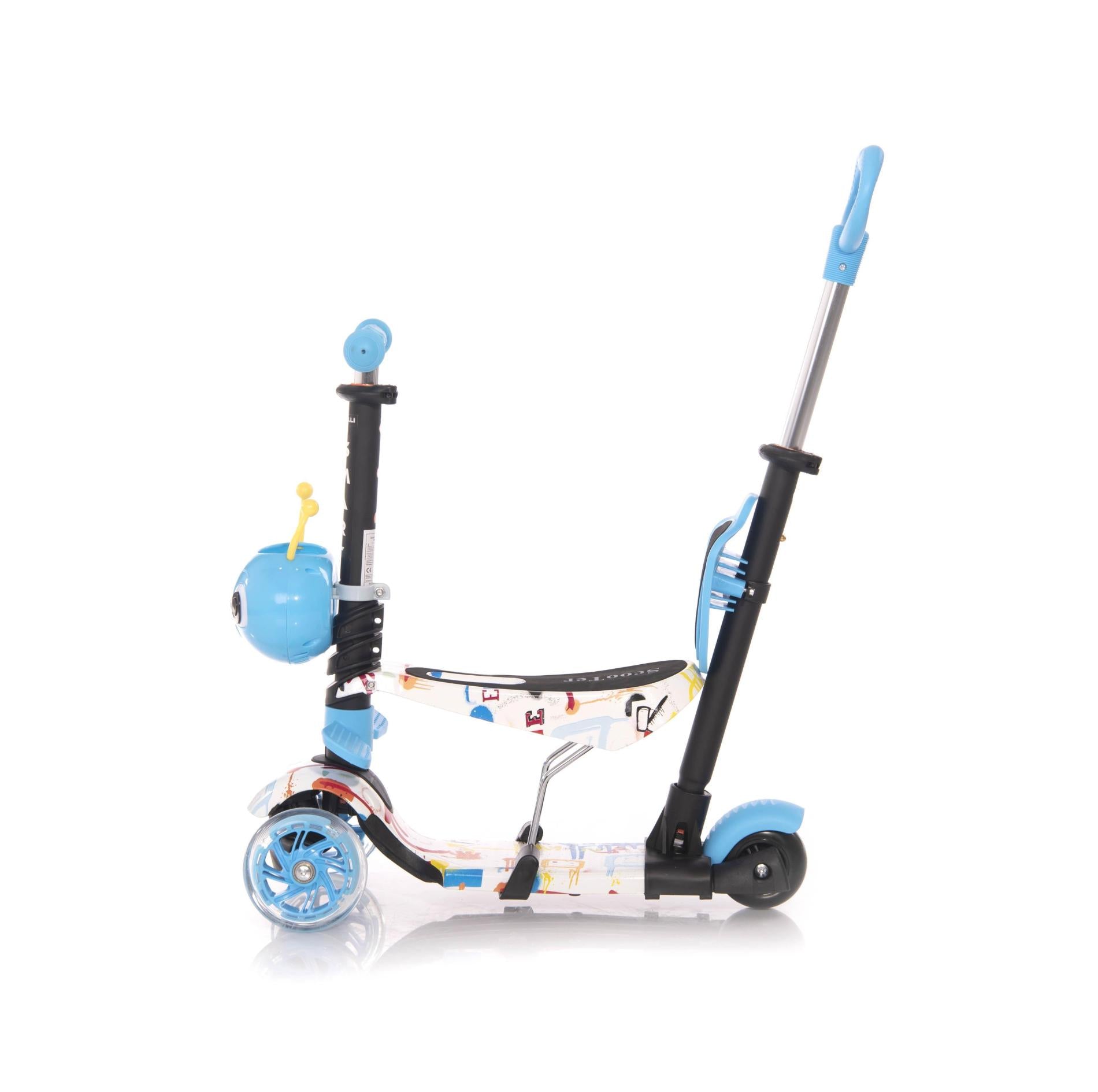 Trotinetă Copii Lorelli Junior Smart Plus, Blue & Green - Albastru (7) [ps:22a21d83-c23a-478d-8c1c-41cb324a719a]