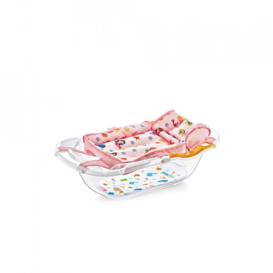 Hamac din spuma pentru cadita BabyJem Ocean Baby (Culoare: Bleu) [ps:1624cf6e-e386-4b13-b212-5a5fbb451c94]