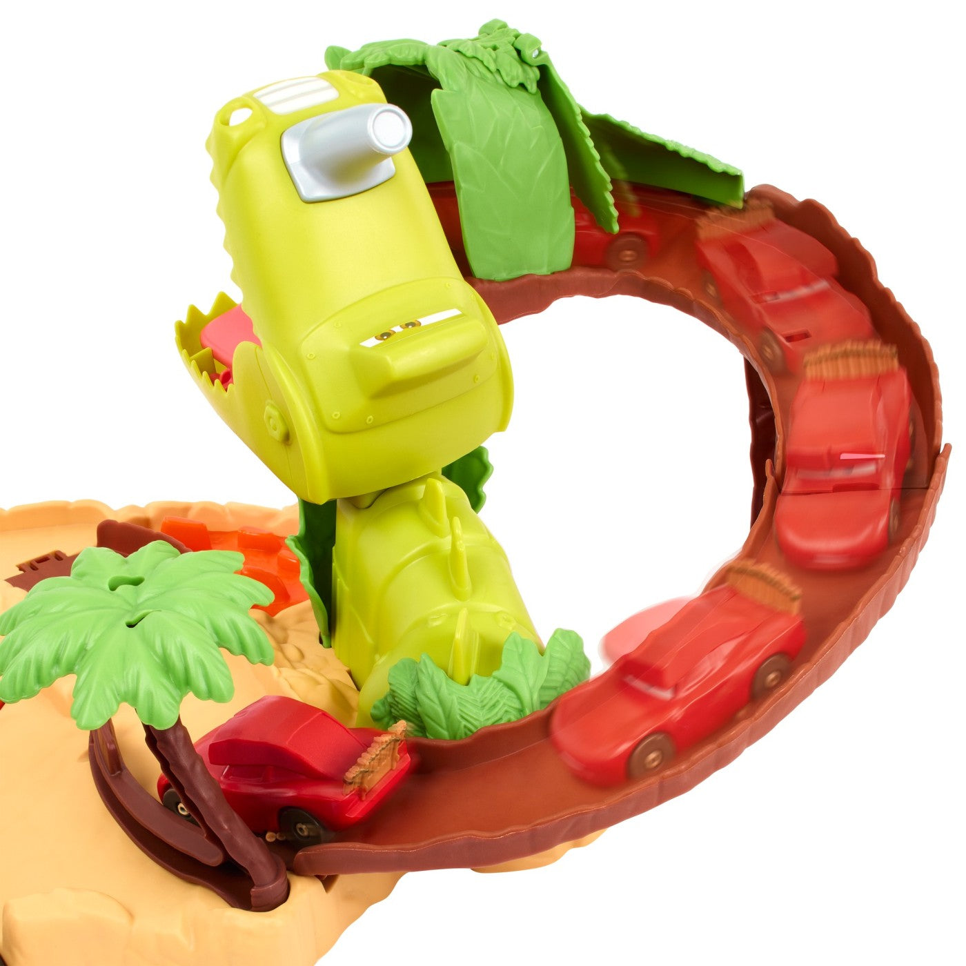 CARS SET DE JOACA DINO SI MASINUTA CAVE FULGER MCQUEEN - Imagine 7