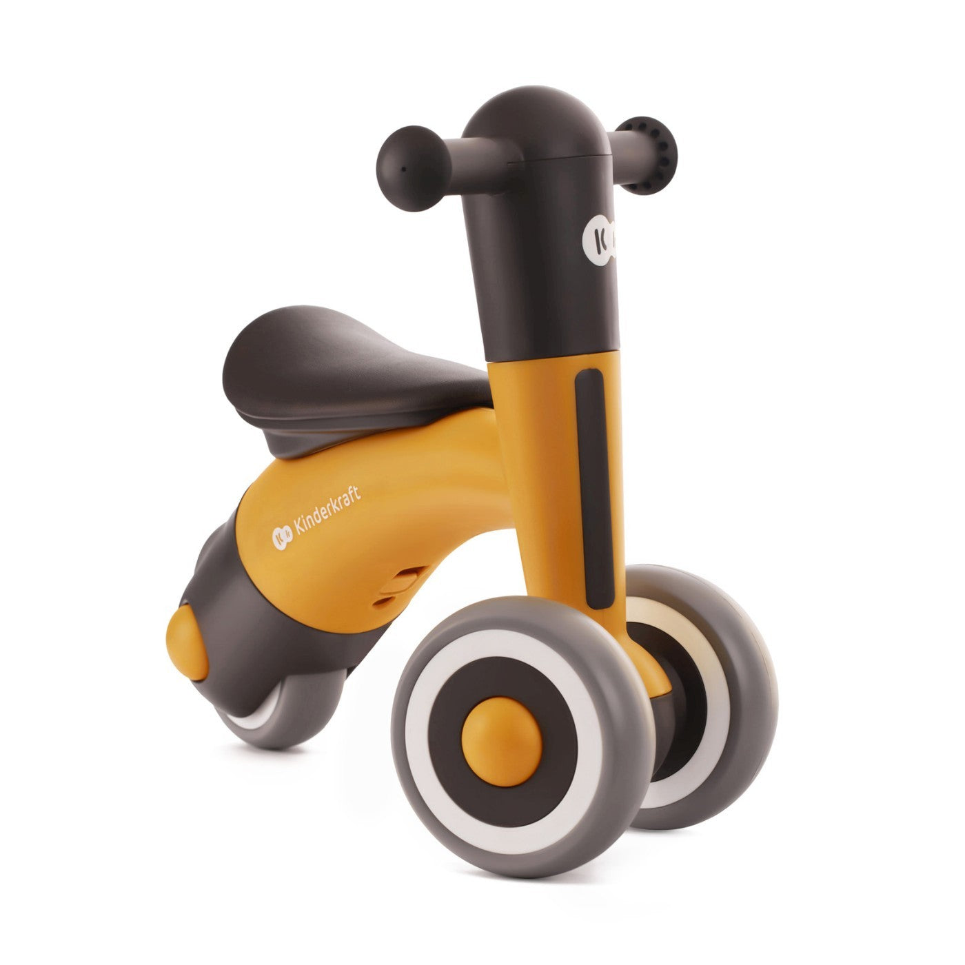 BICICLETA DE ECHILIBRU KINDERKRAFT MINIBI, HONEY YELLOW - Imagine 7