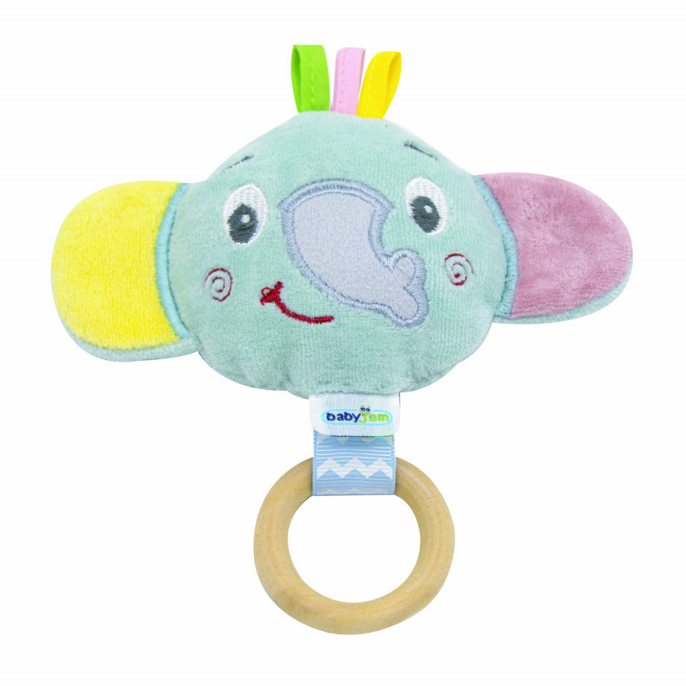 Jucarie pentru bebelusi BabyJem Elephant Toy (Culoare: Roz) [ps:4f7a0db9-510f-4e61-8205-d9127f4b2f89]