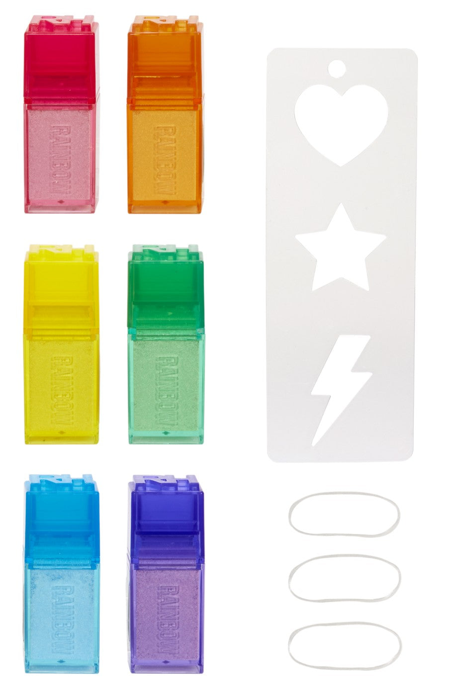 RAINBOW HIGH WATERCOLOR CREATE PAPUSA OCHI CAPRUI MGA - Imagine 7