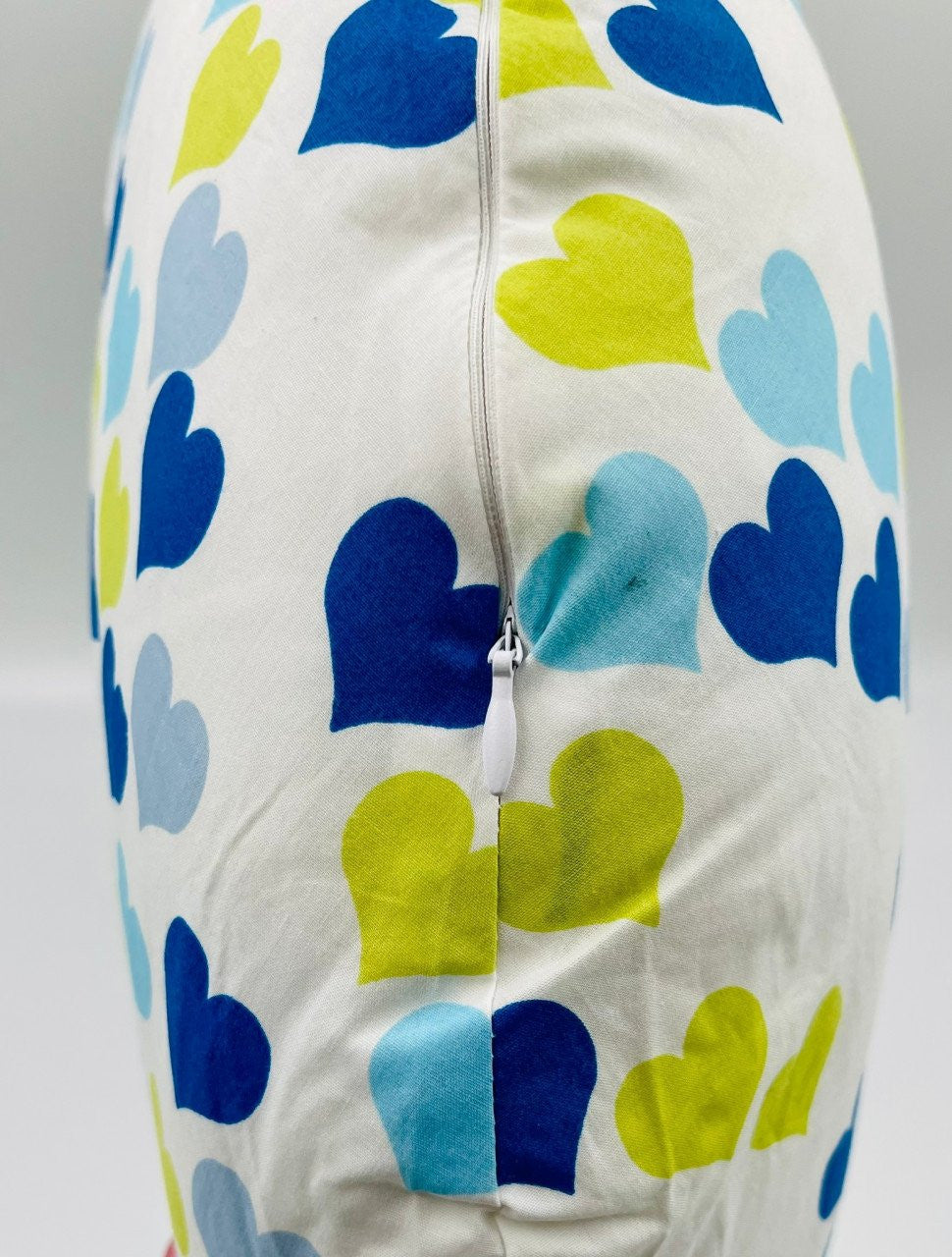 Perna pentru alaptat 2 in 1 Nursing Pillow Hearts, - Imagine 7