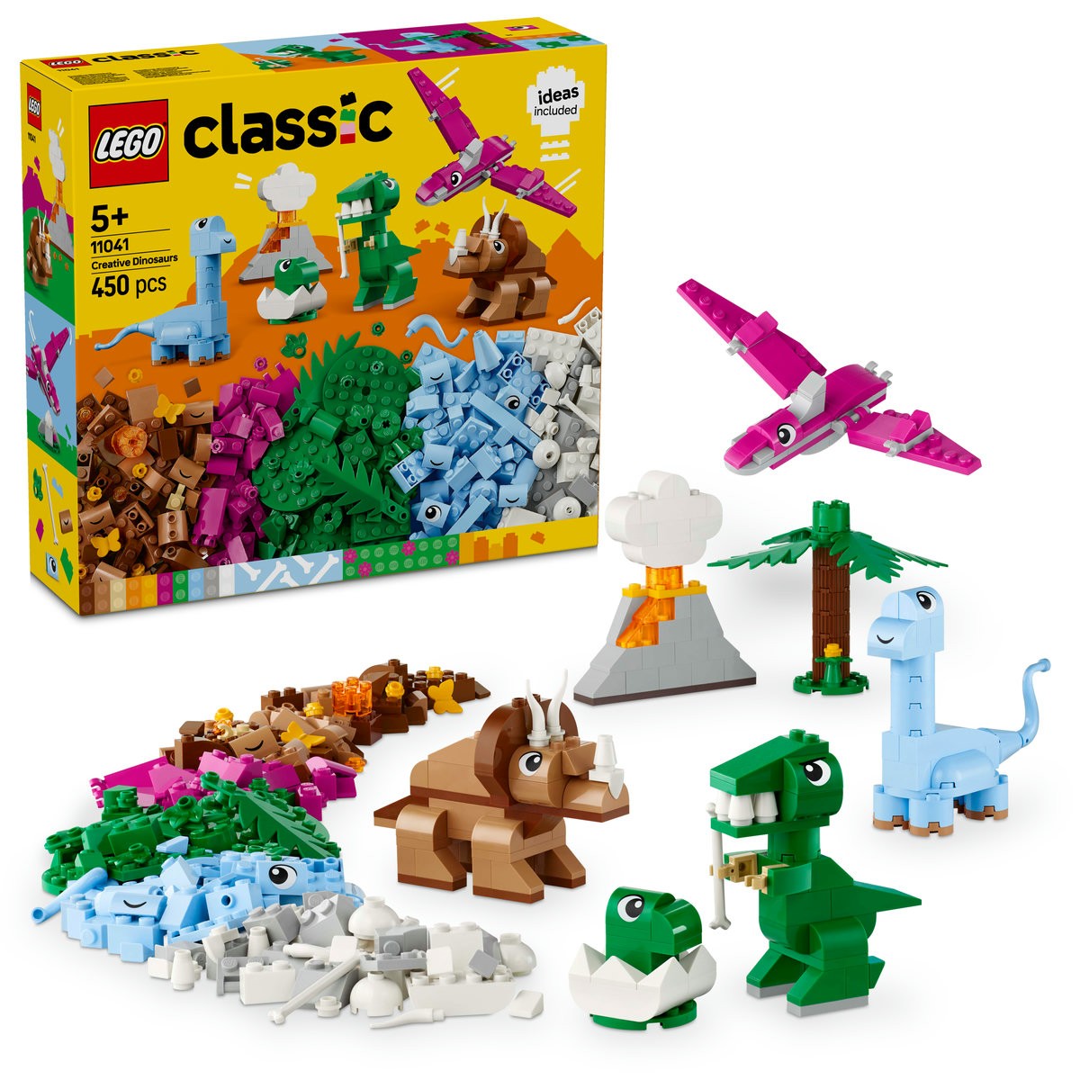 LEGO CLASSIC DINOZAURI CREATIVI 11041 - Imagine 9 [ps:c6b78c2d-73da-42ff-98f4-d9213cd3899e]