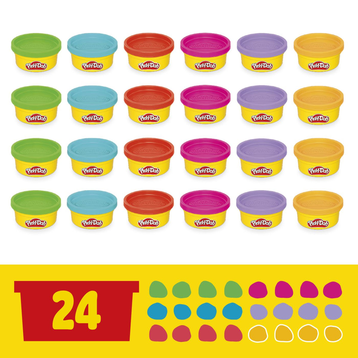 Play-Doh Set Cadouri pentru Petreceri Hasbro - 24 Cutii - Default Title (7) [ps:8e8a8da4-94c6-4365-89c7-27512633a0d7]