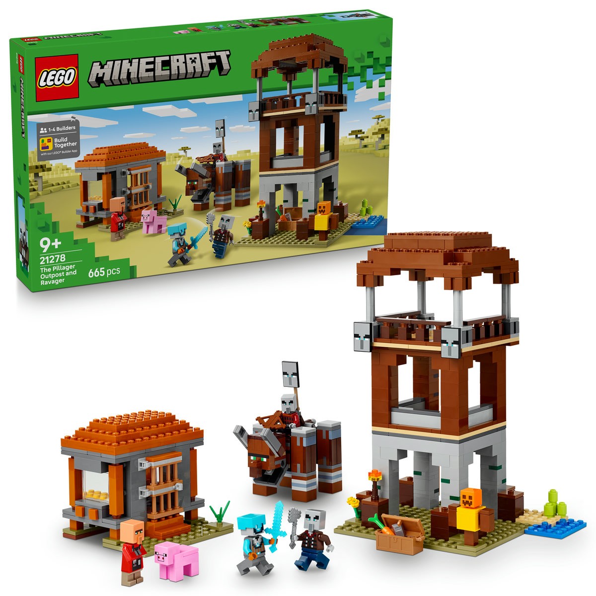 LEGO MINECRAFT AVANPOSTUL JEFUITORULUI SI DISTRUGATOR 21278 - Imagine 8 [ps:16b971d1-080f-4b74-815e-253b2c0982e3]