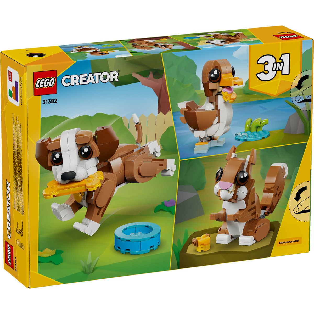 LEGO CREATOR ANIMALE ADORABILE CATELUS JUCAUS 31382 - Imagine 7