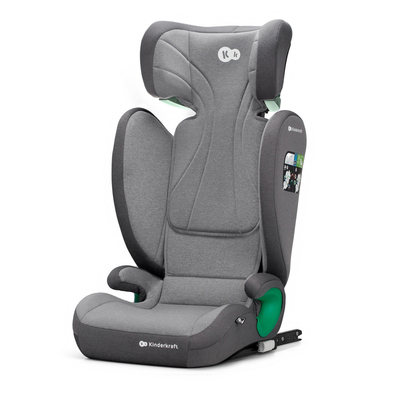 SCAUN AUTO KINDERKRAFT JUNIOR FIX2, I-SIZE 100-150 CM, - Imagine 7