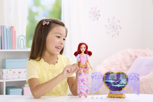 DISNEY PRINCESS JEWEL REVEAL PAPUSA ARIEL Mattel - Imagine 7