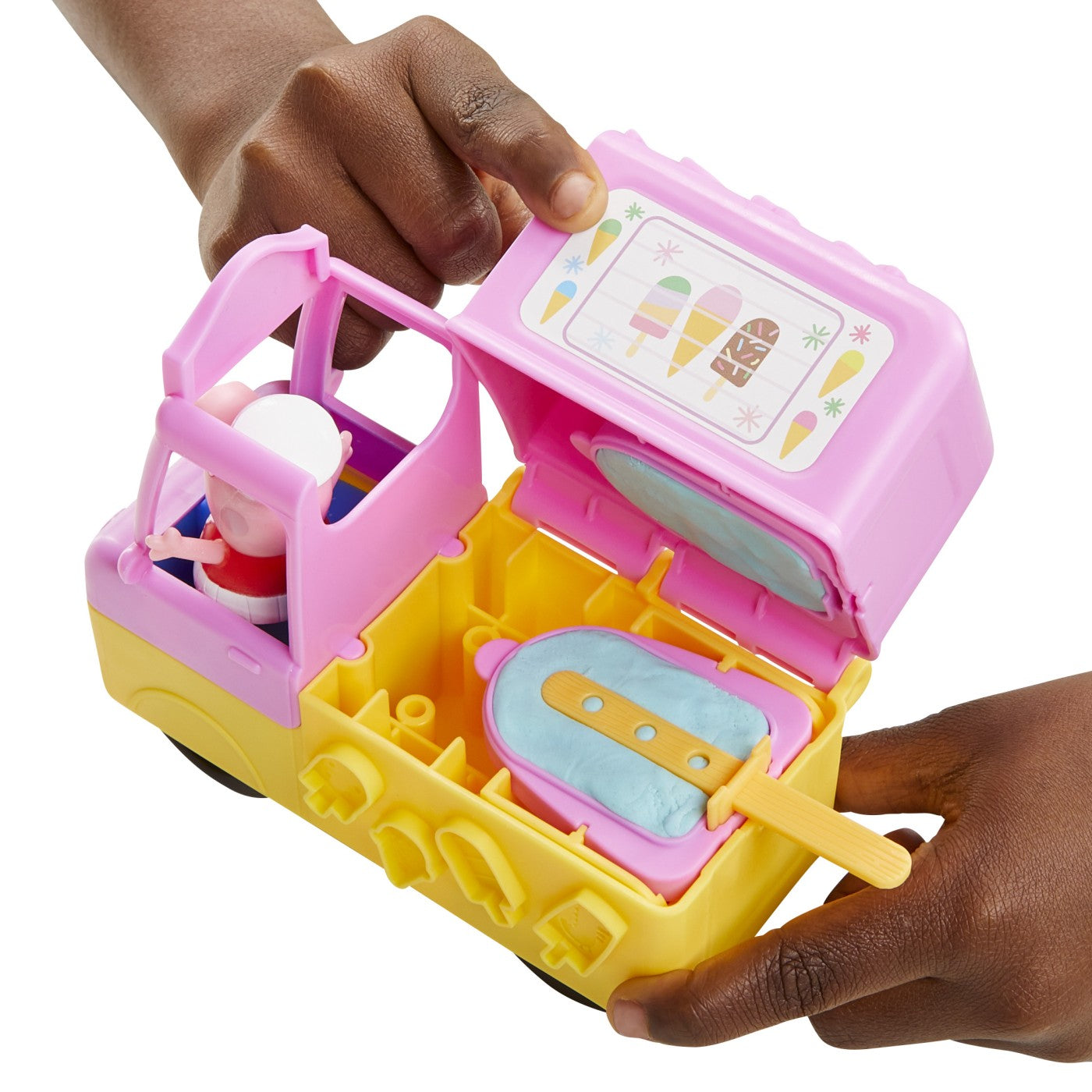 PLAY DOH PEPPA PIG SI MASINA DE INGHETATA Hasbro - Imagine 7