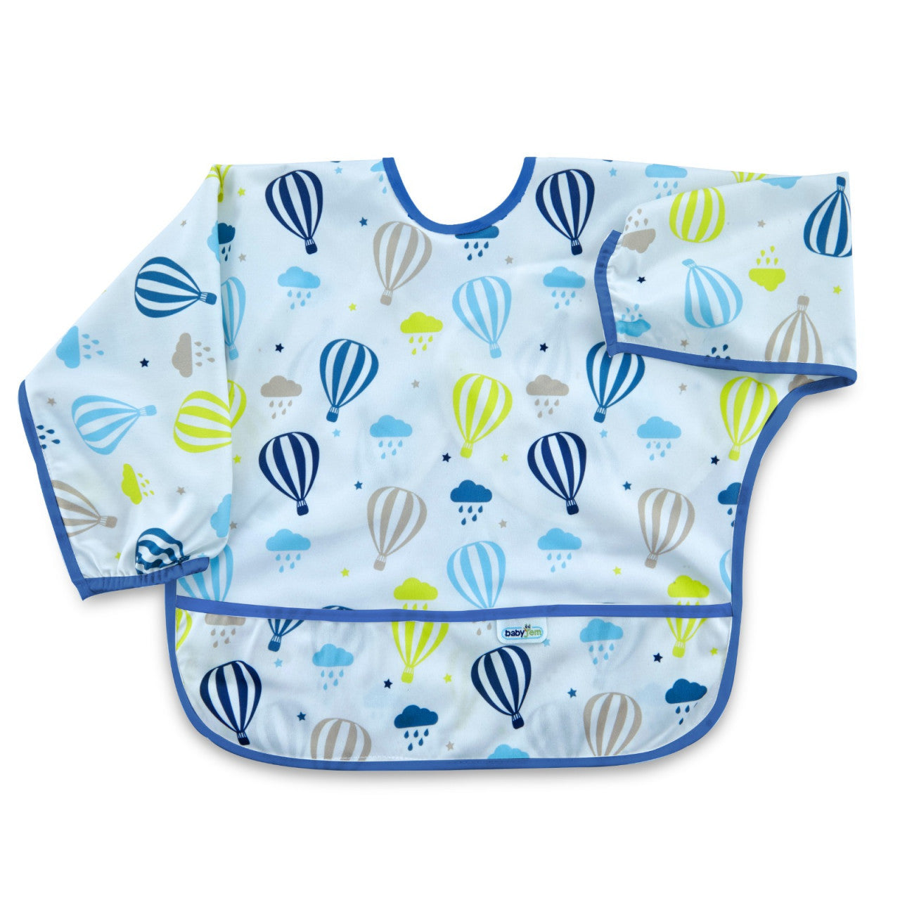 Sort cu maneci pentru activitati BLW, BabyJem, 33x74 cm (Model: Avocado) [ps:d8609c55-d998-4bc9-b3d5-1c8a9cbdf9fb]
