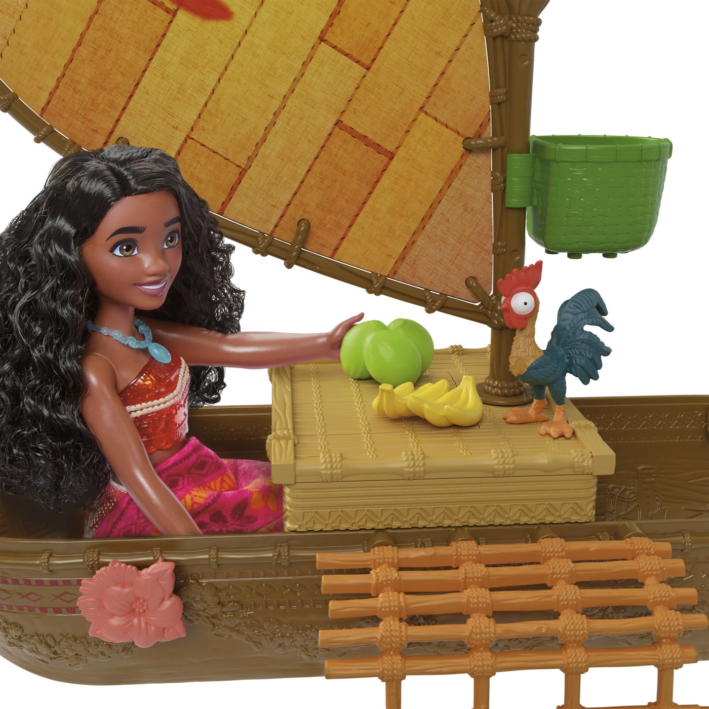 Set Barca Canoe Moana Aventura in Ocean 38cm - Mattel - Default Title (7) [ps:643a4c5a-8a65-4acd-89d3-81534b353551]