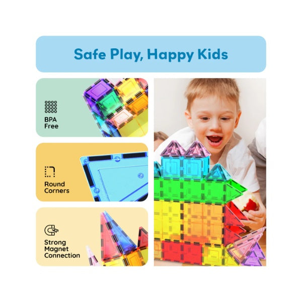 PICASSO TILES Magenetic, set de constructie, 101 piese - Imagine 7 [ps:196dbcc8-2afe-44be-a3bb-0699907e4783]
